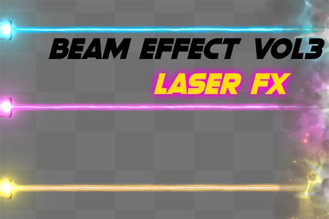 Stylized Beam Effect Vol3 Laser Fx Fire And Explosions Unity Asset