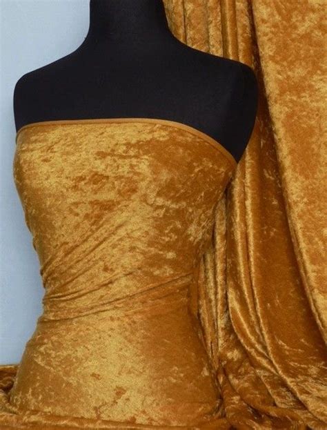 Stunning Crushed Effect Velvet Stretch Fabric Soft Sumptuous With An