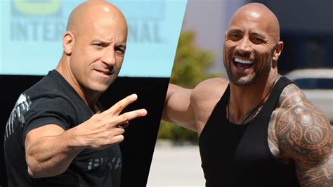 Vin Diesel Dwayne ‘the Rock Johnson Box Office Muscle Variety