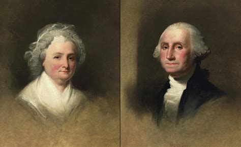 George And Martha Washington Painting By Rembrandt Peale Pixels