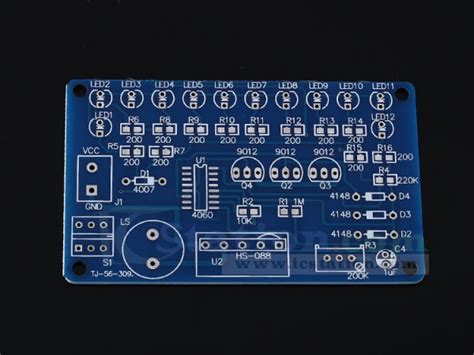 Diy Kit Music Circuit Led Flashing Module Electronic Components Suite