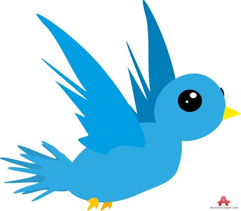 Blue Bird Flying Clipart Bird Cartoon Transparent Clipart Blue Clip