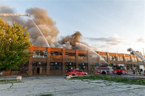Warehouse Fire In Chicago
