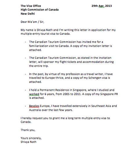 It provides more validation for the applicant about his or her visa application form. Request Sample Letter To Embassy For Visa Appointment ...