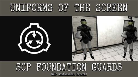 The Guard Uniforms And Armor Of The Scp Foundation Scp Containment