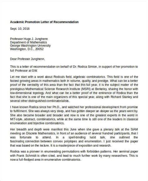 Letter Of Support For Professor - Letter