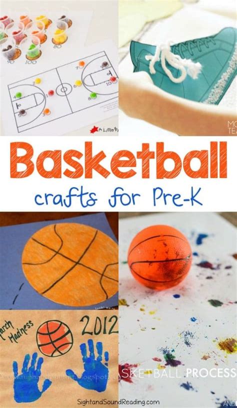 Basketball Crafts For Preschoolers Basketball Crafts