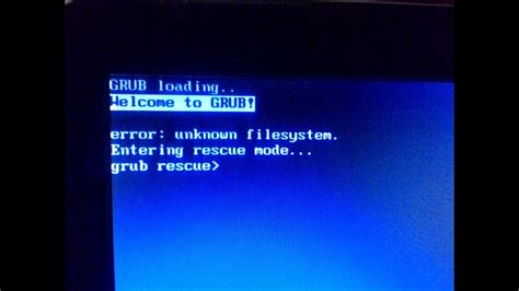 How To Fix Grub Rescue On Kali Linux And Other Linux Youtube