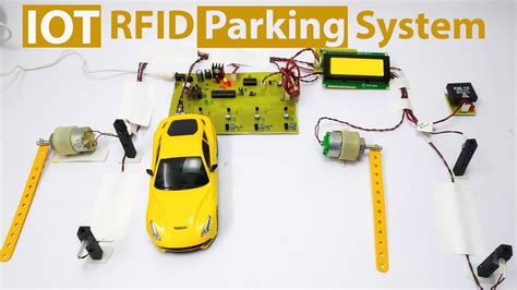 Iot Smart Parking Using Rfid Scan And Parking Slot Availability On