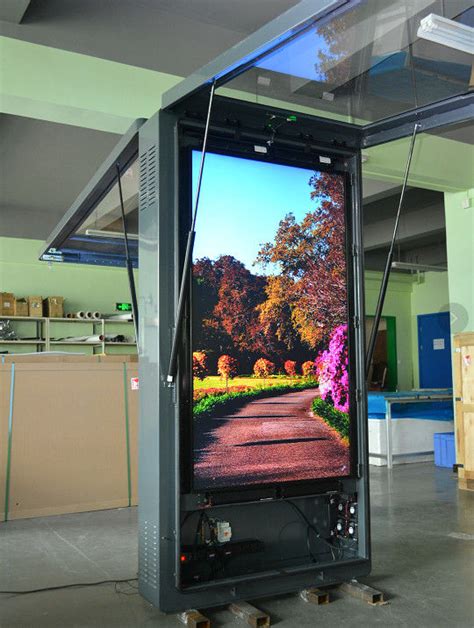 Outdoor 2500cdm2 65 Inch Double Sided Digital Signage