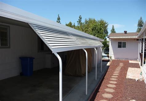 I am screening in my carport and i am replacing the rusty wrought iron supports with pt 4x4s as corner posts of the screened area on the front only (the. Mobile Home Carport Support Posts - Carports Garages