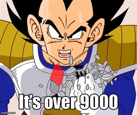 Its Over 9000 Dragon Ball Z Newer Animation Imgflip