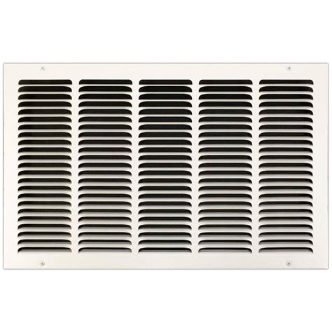 Speedi Grille 24 In X 24 In Drop Ceiling T Bar Perforated Face Return