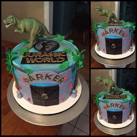 Jurassic World Themed Cake