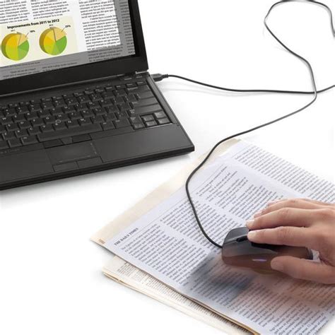 Fast scanning and saving to pdf. The Computer Mouse Doubles As Portable Scanner | Gadgetsin