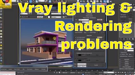 Vray Lighting And Rendering Problems In 3ds Max Career Hacks Youtube