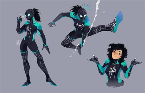 spider verse female characters