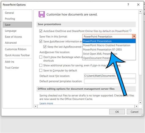 How To Save As Ppt Instead Of Pptx In Microsoft Powerpoint For Office