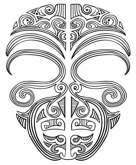 Maori Moko Maori Dövme Tasarımları Maori Tasarımları Maori