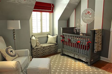 K's nursery was pieced together with the intention of creating a fun, whimsical, make me wanna smile space to enjoy. Top 9 Nursery Decorating Ideas in Red and Gray - Interiors ...