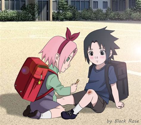 Byblackrose “the First Patient Of Sakura ” Sasusaku Sasuke Uchiha Sakura Haruno Naruto