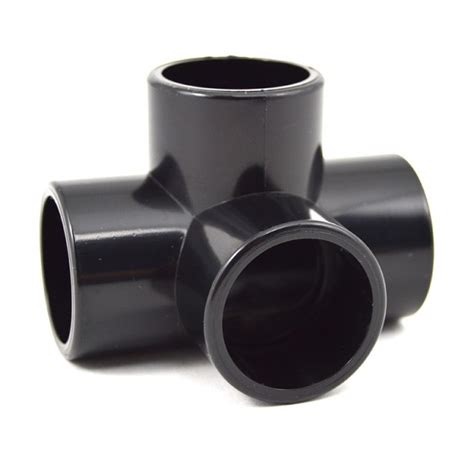 34 4 Way Black Pvc Furniture Fitting Order Here Now