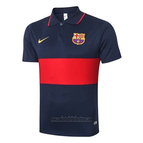 Diez días después de su fecha de lanzamiento original, hoy ha sido presentada oficialmente la nueva camiseta local de fc barcelona para la. Camiseta Polo del Barcelona 2020 2021 Azul baratas