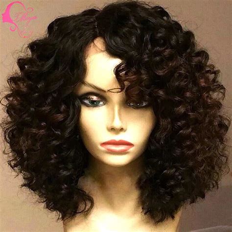 Aliexpress.com : Buy Brazilian Short Lace Front Wigs Human ...