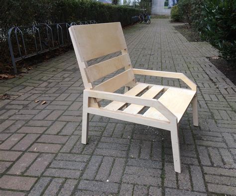 Plywood Lounge Chair 6 Steps With Pictures Instructables