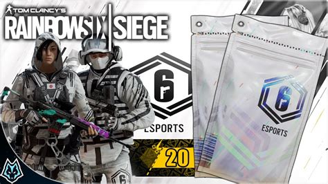 Can We Get All 17 Esport Pack Items In Rainbow Six Siege Youtube