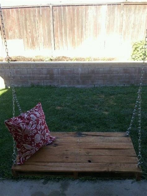 50 Diy Pallet Swing Ideas Make Immediately With Images Pallet Diy