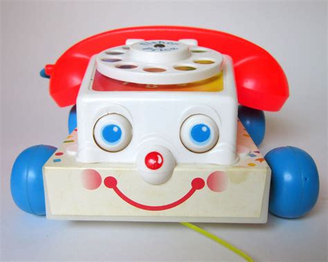 Reserved For A Vintage Fisher Price Chatter Telephone Pull Etsy