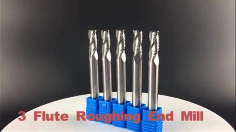 Bfl Stainless Steel Cutting Toolssolid Carbide Roughing End Mill