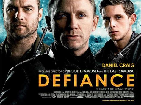 Defiance Movie Poster 3 Defiance Movie Defiance 2008 Daniel Craig