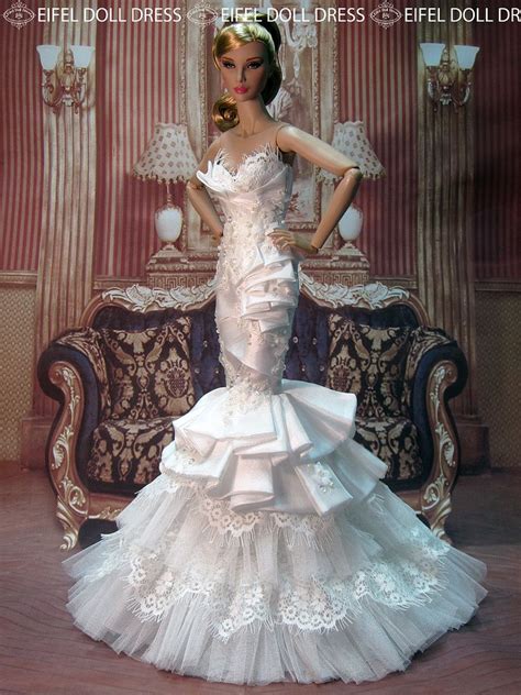 Evening Dress For Sell Efdd By Eifel85 Eifel Doll Dress Barbie Bridal Barbie Wedding Dress
