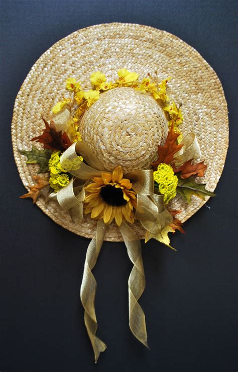 How To Decorate A Hat With Flowers Flower Vgh