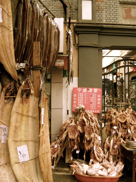 Nothing To Say Here Shanghai Street Photos Curing Winter Meats Ephemera And Detritus