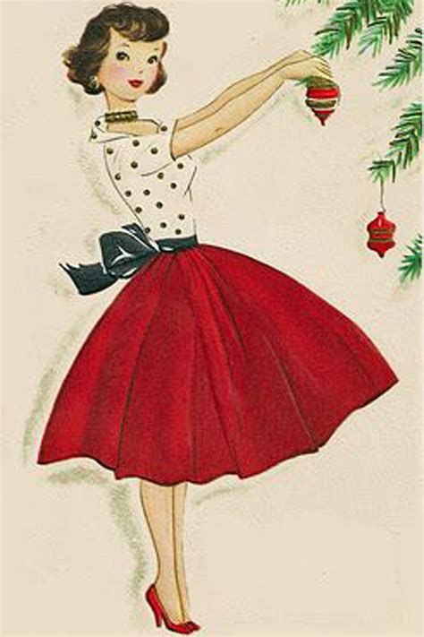 Maybe you would like to learn more about one of these? Vintage Christmas Cards - Paint the Gown Red