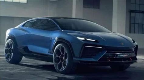 Lamborghinis First Ever Electric Car Lanzador Ev Concept Leaked Ahead