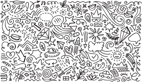 Doodle Vector Art Icons And Graphics For Free Download