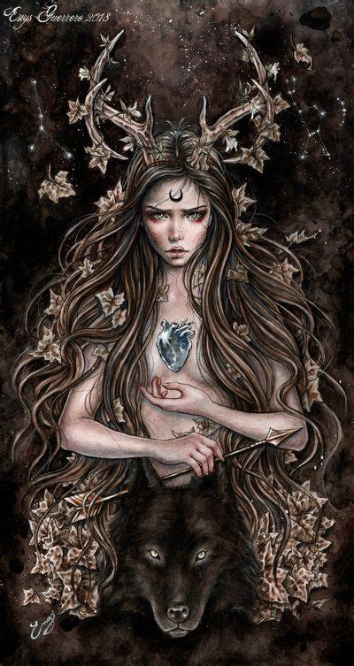 pin de capture the instant em fantasy and geek art tatuagens místicas arte deusa deusa artemis