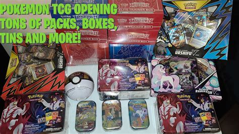 Opening Pokemon Tcg Cards Sword And Shield Battle Styles Lunch Boxes