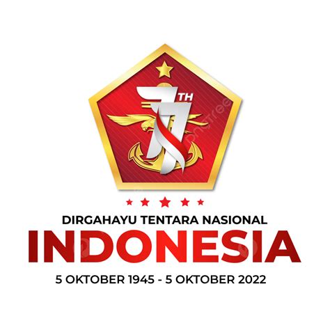 Dirgahayu Vector Art Png Ucapan Dirgahayu Tni Ke 77 Tahun 2022 Logo