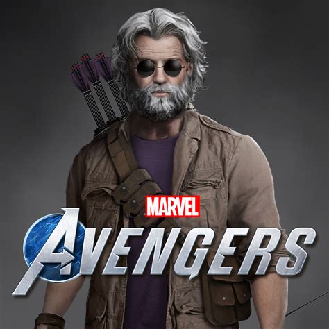 Artstation Marvels Avengers Old Man Hawkeye
