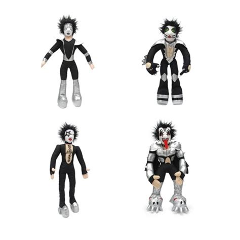 KISS Rock Band Plush Dolls - Set of All Four - Tanga