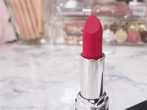 Avon True Colour Perfectly Matte Lipstick Ravishing Rose Mateja S Beauty Blog