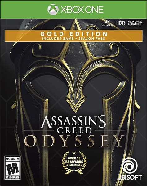 Assassin S Creed Odyssey Xbox One Gold Steelbook Edition Amazon Co