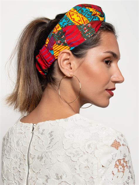Satin-Lined, African Print Headbands | Headbands, Print headbands, African print