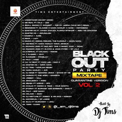 Download Dj Mix Dj Tims Blackout Party Mixtape