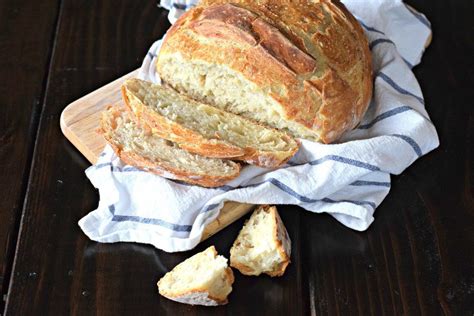 The adventure begins with wild yeast starter and continues into the vast and rich history of naturally fermented bread baking. No-Knead Homemade Crusty Artisan Bread | Recipe | Artisan ...
